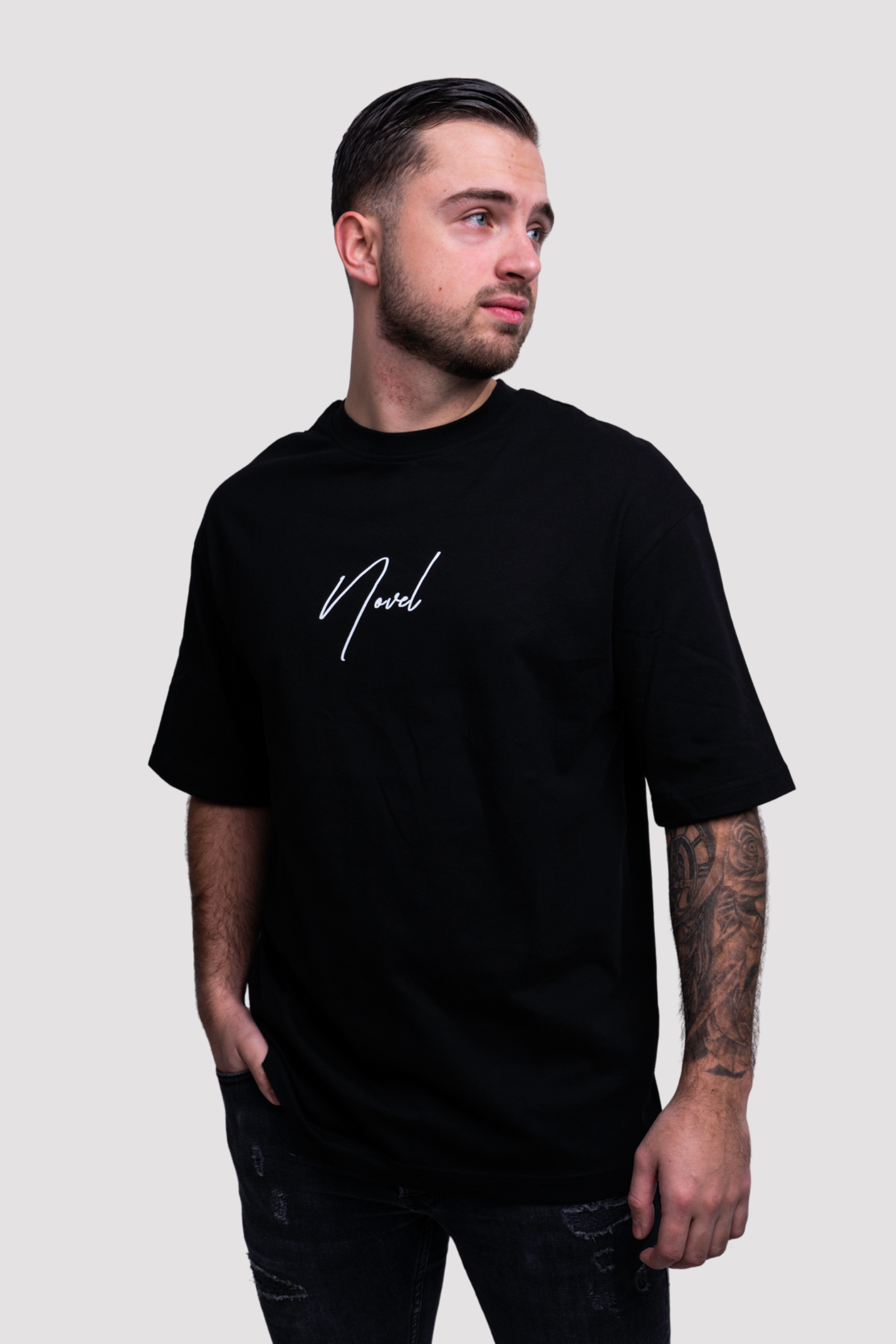 NOVEL Oversized 'Hustle' T-shirt