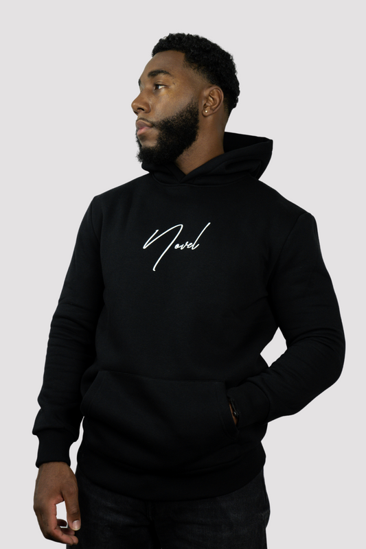 NOVEL 'David' Hoodie Black